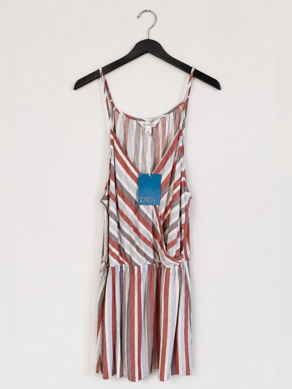 Market & Spruce Striped Sleeveless Dress
